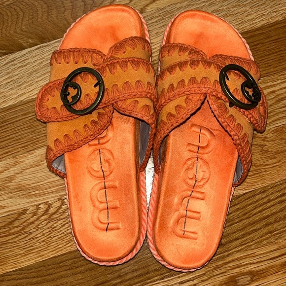 MOU Fruit Punch Slide Sandals Size 40 EU or 9.5 US NIB - Picture 7 of 14